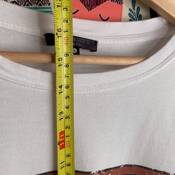 love  💕 peace ☮️ &  lazy days 🧘🏽 cropped tee - Picture 5 of 5